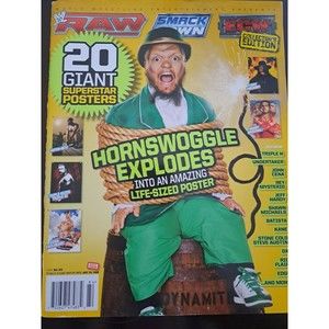 July 2008 WWE Raw Smack Down Collectors Edition 20 Giant Superstar Posters